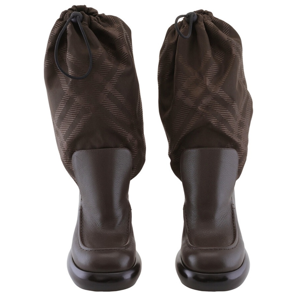 Burberry Brown Heeled Boots